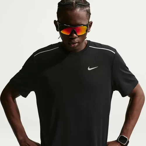 Camiseta Dri-fit Nike Uv Miler Masculina Preto/cinza Gg