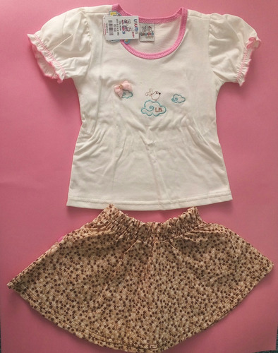 Conjunto Bebê Menina 1-2 Anos