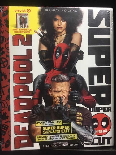 Blu-ray Deadpool 2 Edición Exclusiva Nuevo Y Sellado