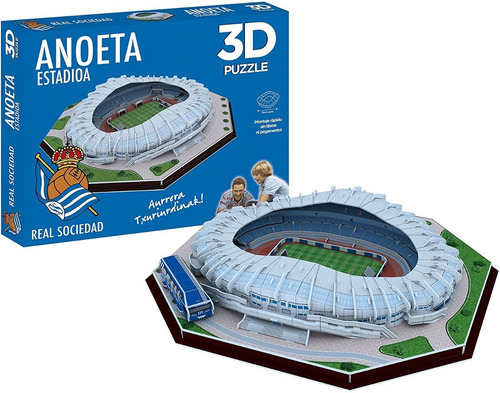 Puzzle 3d Estadio Anoeta Real Sociedad