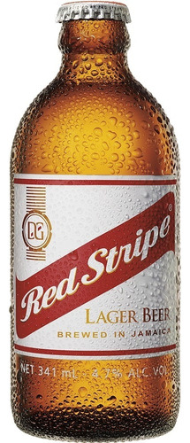 Cerveja Lager Beer Jamaicana 330ml Red Stripe