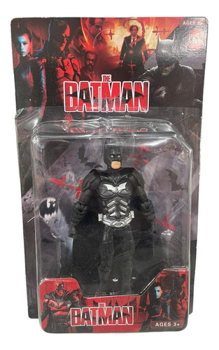 Muñeco The Batman 16cm Figura Articulada