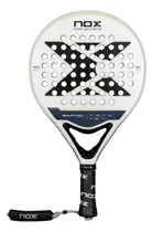 Comprar Paleta Padel Nox Equation Advanced 25 Black Eva Fibra Vidrio Color Blanco