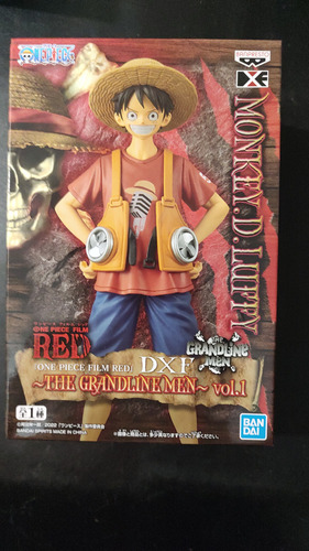 Figura One Piece - The Grandline Men Monkey D Luffy Bandai 