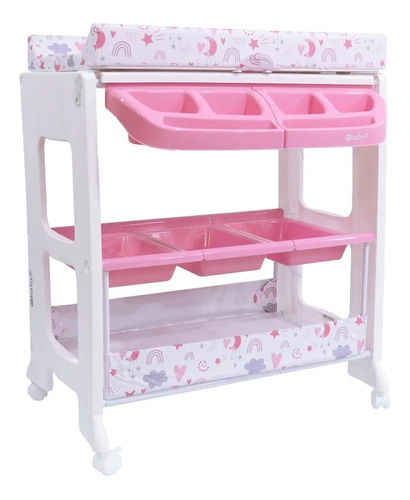 Bañera Para Bebe Tipo Mueble Impermedable Alcolchada Ebaby