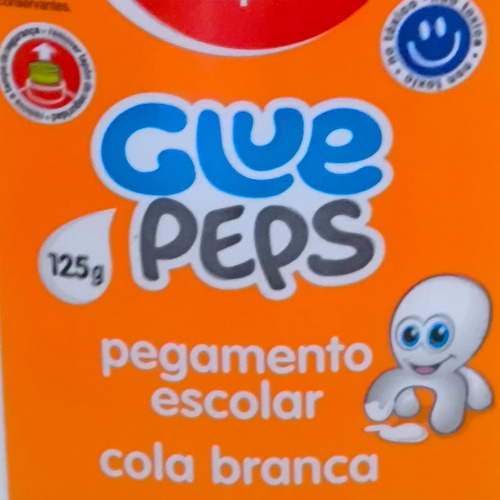 Adhesivo Vinilico Escolar Cola Blanca Maped Glue Peps 125 G Blanco
