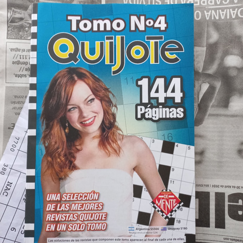 Quijote Tomo 4 Variedad De Juegos Para La Mente