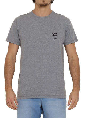 Camiseta Billabong Essential Masculina Cinza