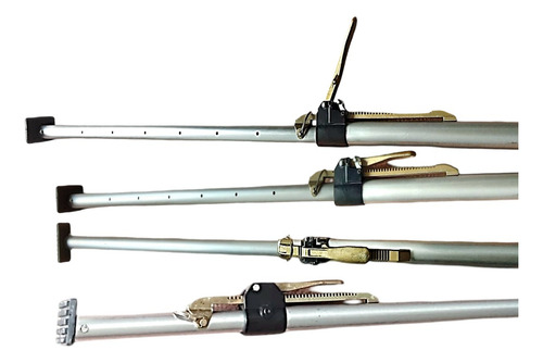 Kit 8 Barras Gata Estabilizadora Carga Ajustable 186-278 Cm