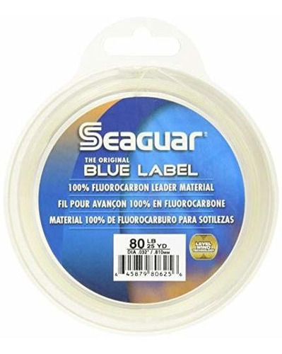 Tippet Fluorocarbono Seaguar 50lb 25 Yardas