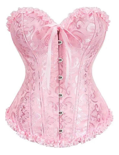 Corset Victoriano  Con Varilla Tipo Faja Todos Los Colores