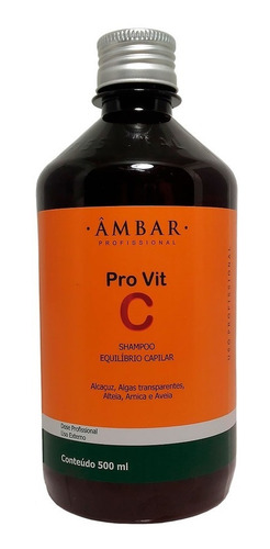 Imagem 3 de 4 de Kit Anticaspa Pro Vitamina C Âmbar 500ml