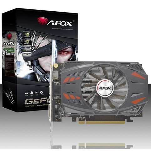 Placa De Vídeo Afox Geforce Gt 730 2gb Gddr5 128 Bits Hdmi