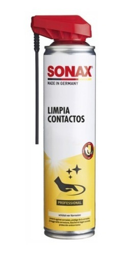 Limpiador De Contactos Y Piezas Electrónicas 400ml Sonax