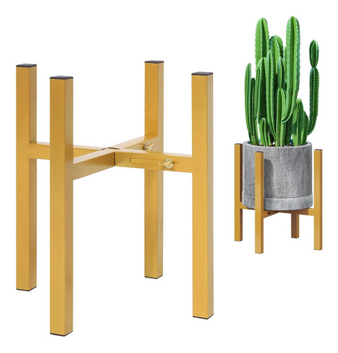 Plantshome Fun Metal Plant Stand Soportes Ajustables Para Pl