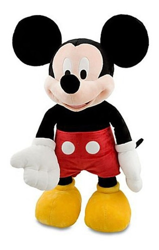 Boneco De Pelucia Do Mickey Tamanho 28cm Musical