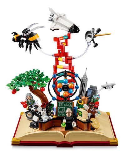 Lego Ideas La Evolución De Stem 21355 - 879 Pz Versión Del Personaje Marie Curie