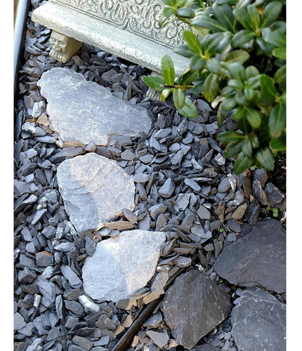 Grava De Piedra Pizarra Natural 0.45 Kg - Small World Slate