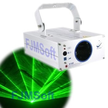 Laser Show K100 Verde 30mw Bivolt Sensor De Som Audioritmico