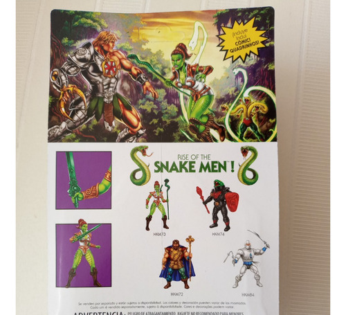 Motu Origins Rey Randor + Teela Serpiente (paq 2 Figuras)