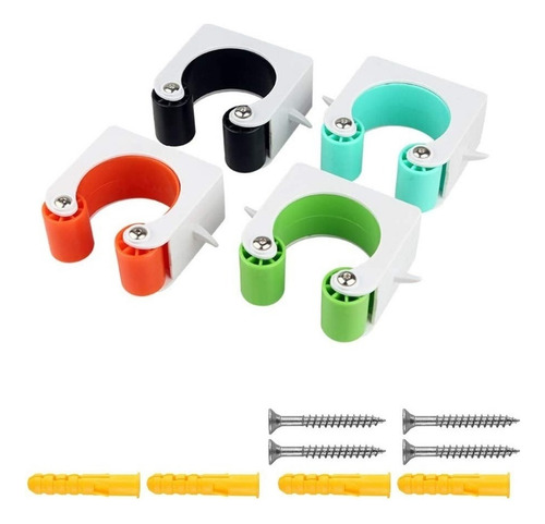 Par Soporte Pared Para Bicicleta Tipo Clip Color Color Celeste