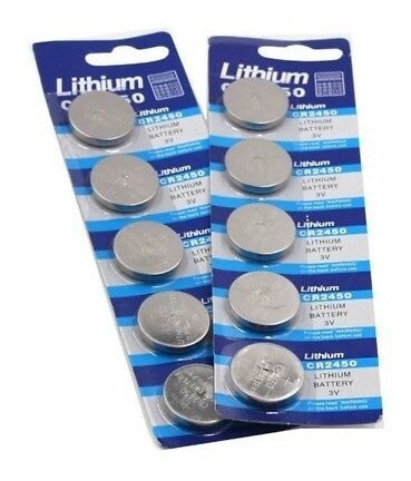 Pila Batería De Boton Litio Cr2450 Blister 5 Unidades