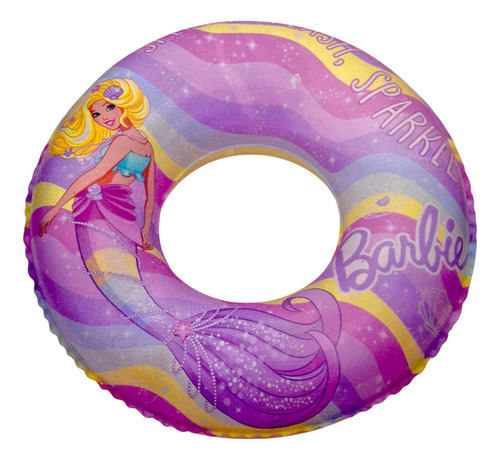 Cyc Salvavidas Inflable Aro Flotador Barbie 60 Cm T378326