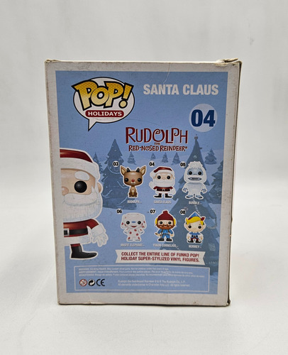 ### Funko Pop Holidays Rudolph Santa Claus 04 ###