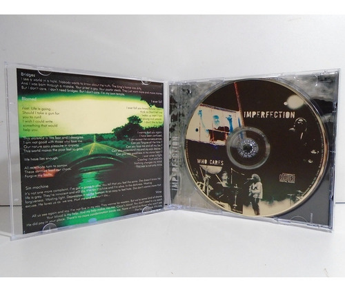 Imperfection 2003 Who Cares Cd Grunge Gospel Belo Horizonte (Usado)