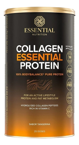 Collagen Bodybalance Essential Protein 432,5g Tangerina Tangerina
