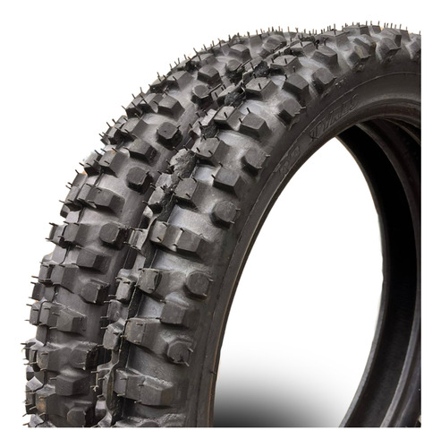 Kit 2 Pneus Par Titan Fan 125 150 160 Off Road Cross Cravo