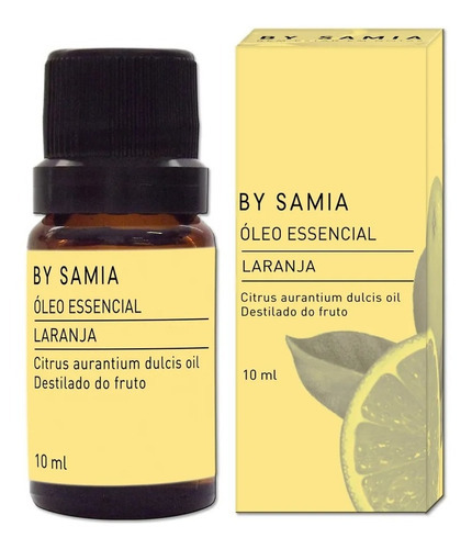 Óleo Essencial Laranja By Samia 100% Puro 10 Ml Tipo frasco