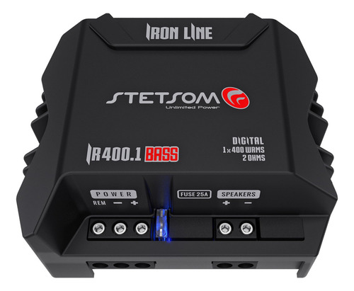 Stetsom Ir 400.1 Bass 2 Ohmios - Subamplificador Digital Iro