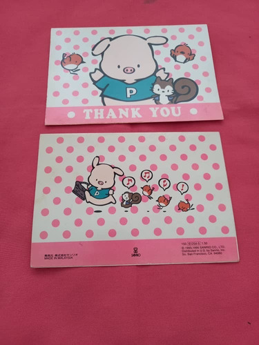 Sanrio - Kobuta No Pippo - Thank You