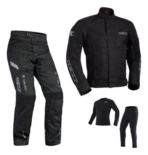 Conjunto Impermeavel Texx Motoqueiro Jaqueta + Calça Moto