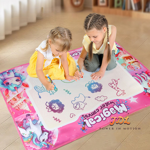 Lienzo De Grafiti Colorido Para Niños, Grande, Lavable, 80 X