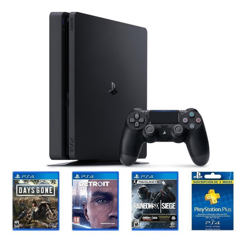 Consola Playstation 4 Ps4 Slim 1tb Hits Bundle 5