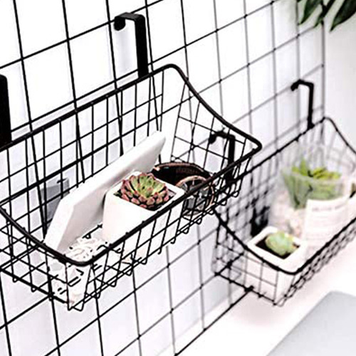 Cesta De Almacenamiento M9 Crystally-basket Con Gancho Y Rej