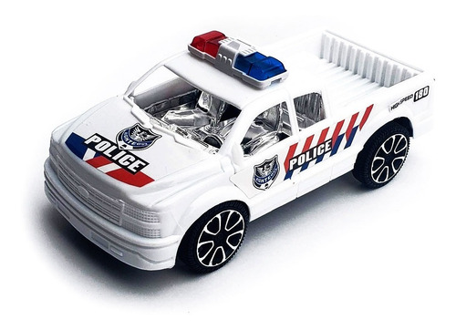 Camioneta Auto Policia De Juguete Niños Niñas