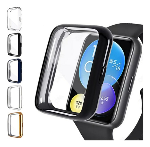 Case Protector Silicona Para Huawei Watch Fit 2 