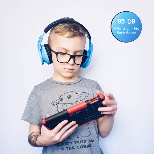 Auriculares Bluetooth Powerlocus Para Niños Con Micrófono 85