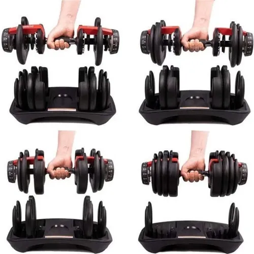 Set De 2 Mancuerna pesas Graduables Bowflex Sportfitnes 50kg