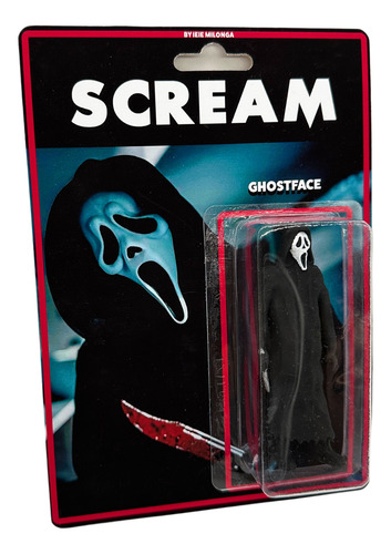 Scream Ghostface Figura Muñeco Halloween Terror