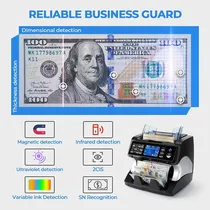 Comprar Maquina Detectora Billetes Falsos Contadora Imprime Seriales