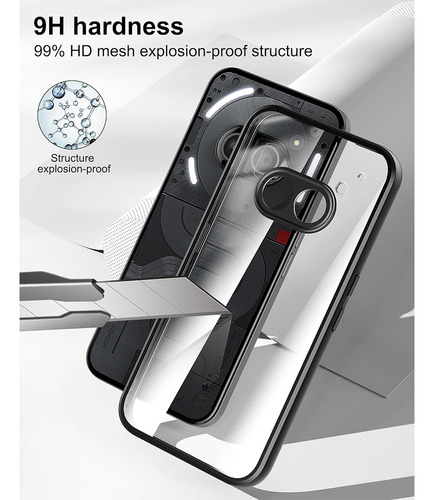 Capa Protetora Para Nothing Phone 2a, Capa Transparente