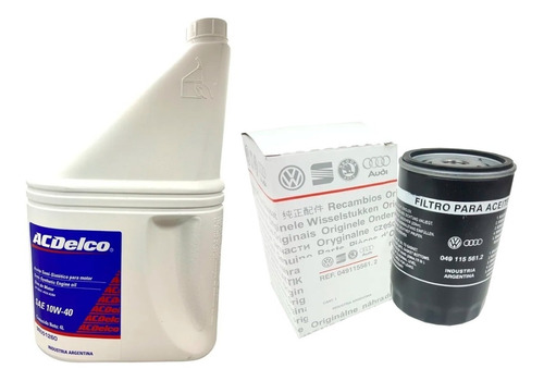 Combo Filtro + Aceite Ypf F30 Vw Gol Country 1.4 / 1.6 