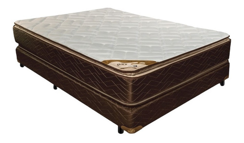 Colchón Y Sommier Gani Gold Spring 140cmx190cm 2 1/2 Plazas