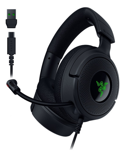 Headset Kraken V4 X Com Fio Razer Preto - Rz0405180100r