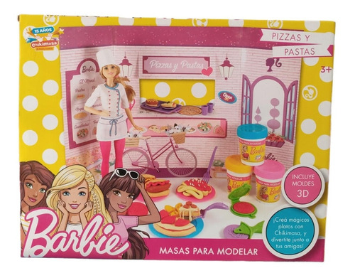 Masa Para Moldear. Barbie. Pizzas Y Pastas. Mpuy