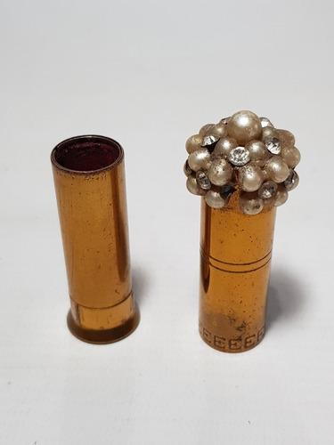 Imagen 2 de 5 de Antiguo Lápiz Labial Art Deco Perlas E Arden 1930 Mag 58504
